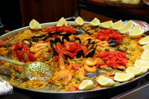 assiette de paella à madrid