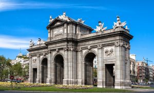 puerta de alcala arc de triomphe de madrid