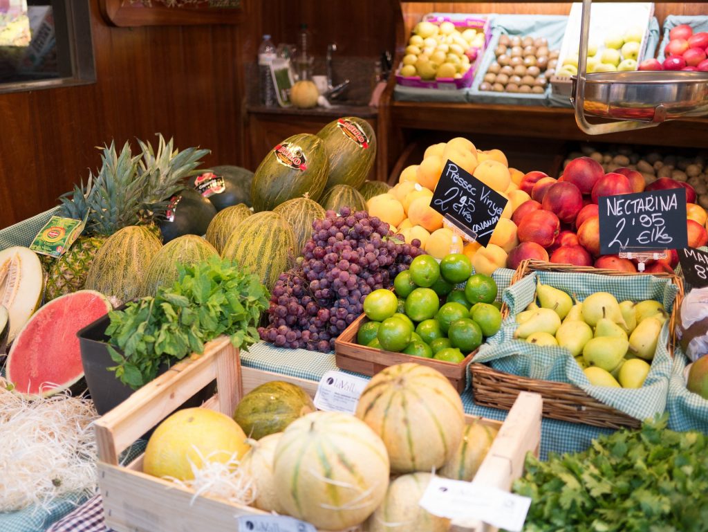 Marché fruits Madrid