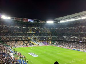 stade de football santiago bernabeu madrid