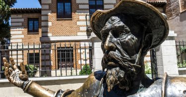 statue de don quijote à madrid