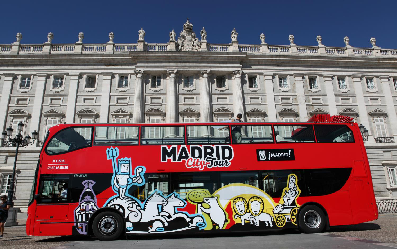 city bus tour madrid spain