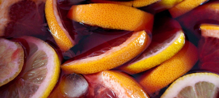 Ingrédients sangria