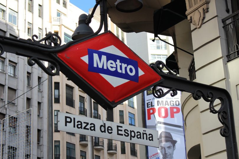 station de madrid plaza de espana