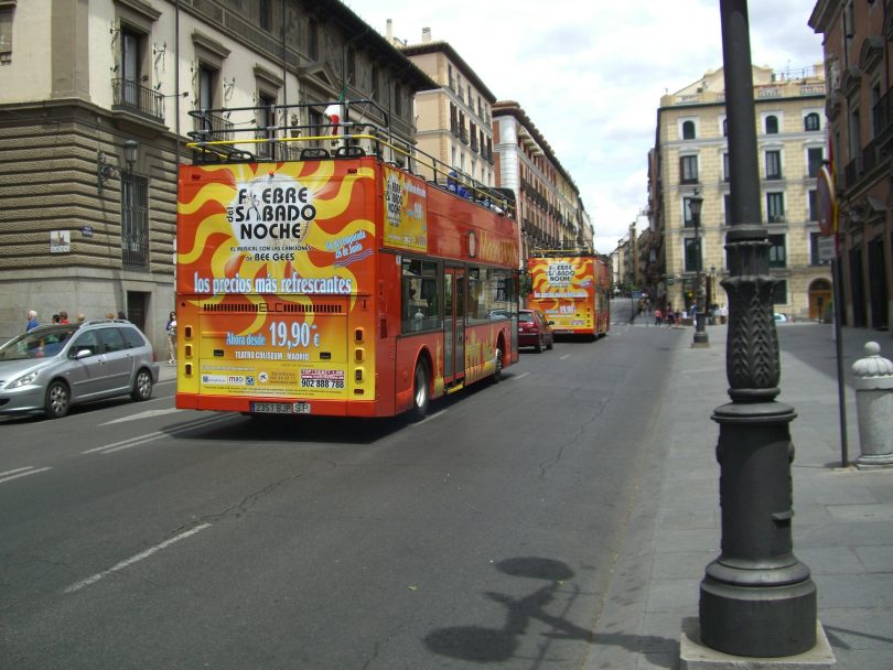 bus touristique madrid