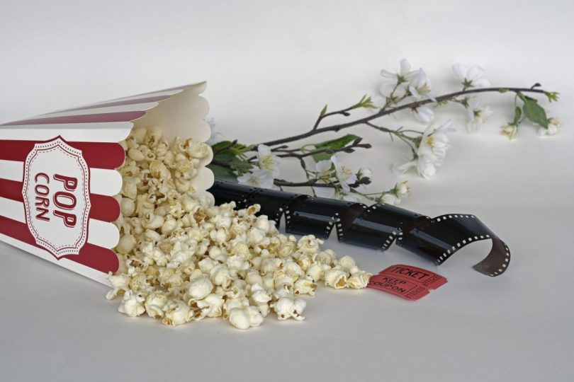 pop corn pellicule de cinéma