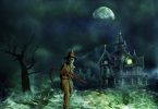 cimetière avec zombie