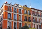 façade d'immeuble de madrid