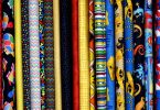tissus de couleur