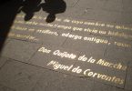 inscriptions sur le sol en espagnol